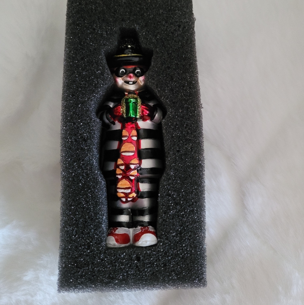 McDonald's Hamburgular Man Ornament
